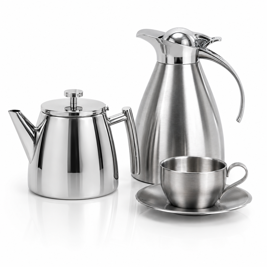 Stainless steel collection banner