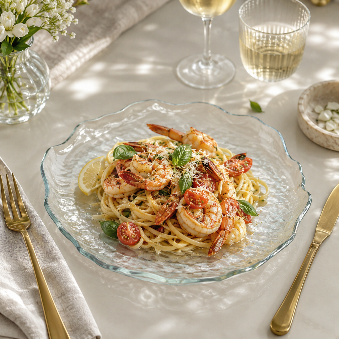 ArdaCam Amorf Serving Plate – 33 cm – Set of 6