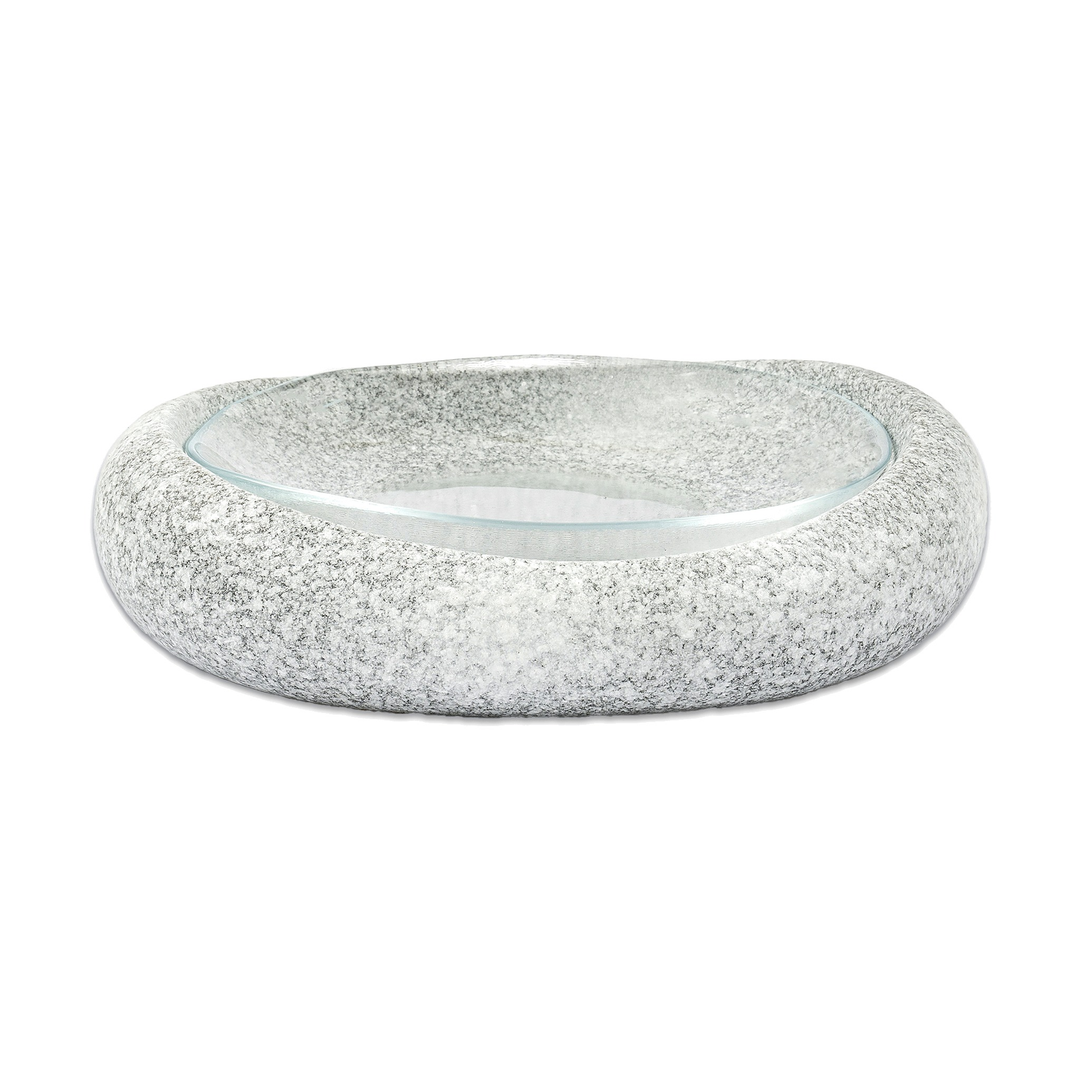 ArdaCam Noma Porcelain-Glass Oval Bowl Set 27cm product photo 1