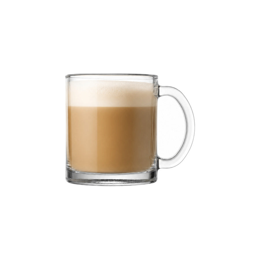 Uniglass London Glass Mug – 32 cl with styled drink