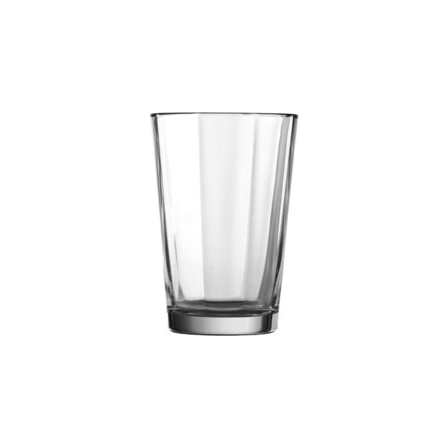 Uniglass Texas line ribbed water glass tumbler 38 cl