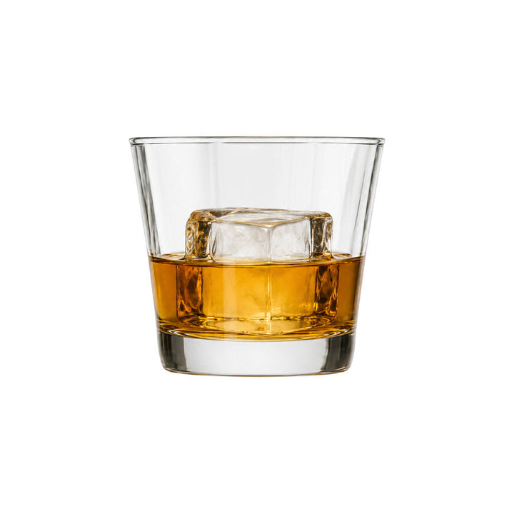 Uniglass Texas Line Water Glass – 27 cl with styled drink