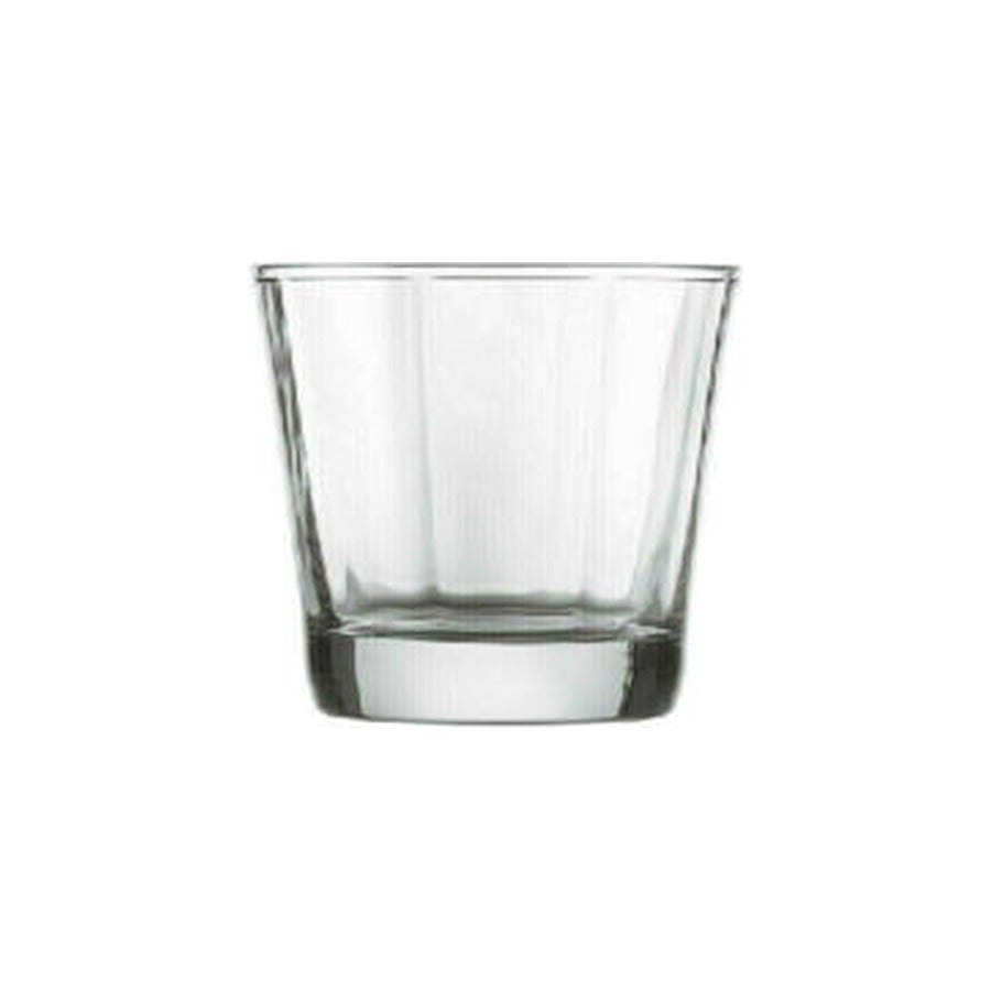 Uniglass Texas line ribbed water glass tumbler 27 cl
