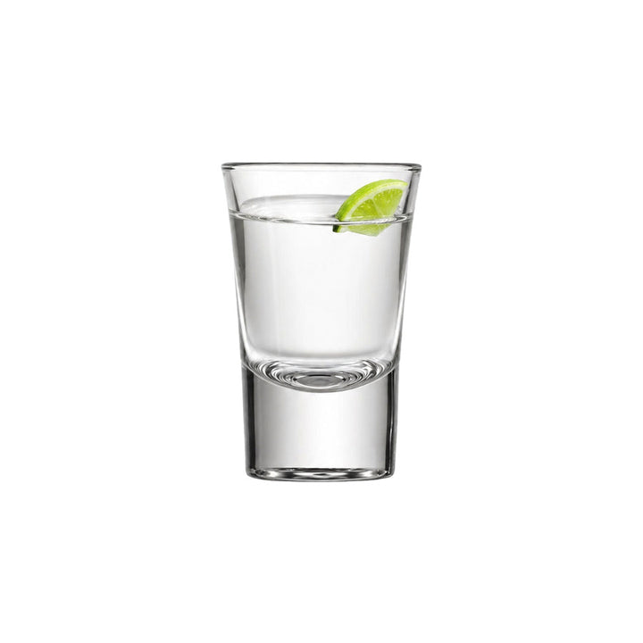 Uniglass Cheerio Liqueur &amp; Shot Glass – 3.4 cl with styled drink