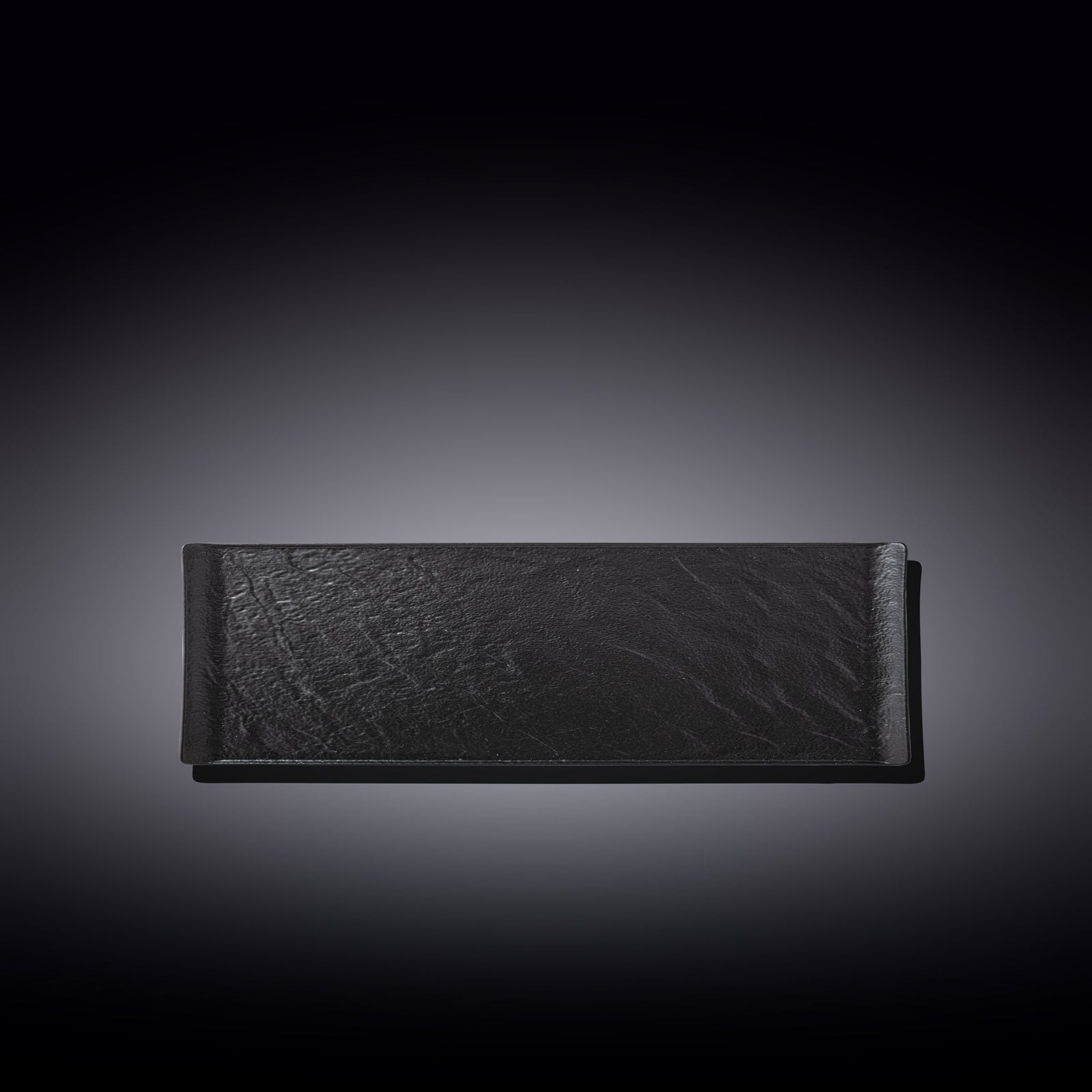 Wilmax Monolith Rectangular Dish 30 x 9.5 cm – Black SlateStone
