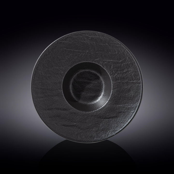 Wilmax Monolith Deep Plate 27 cm 250 ml – Black SlateStone