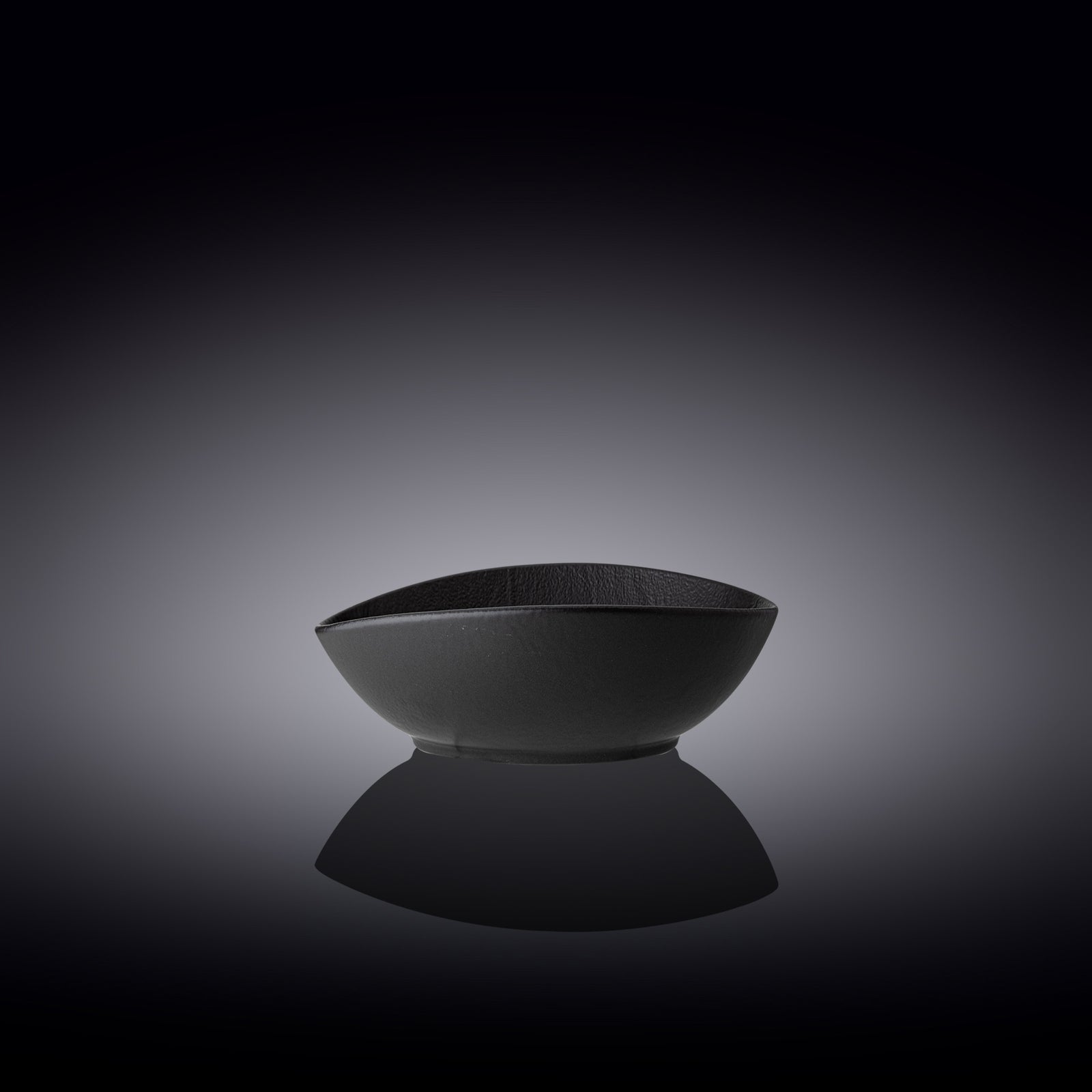 Wilmax Monolith Oval Bowl 13 x 10 x 6 cm – Black SlateStone – view 2