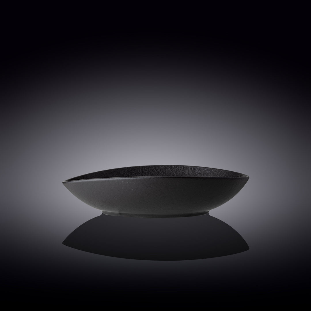 Wilmax Monolith Oval Bowl 25 x 16.5 x 6 cm – Black SlateStone – view 4