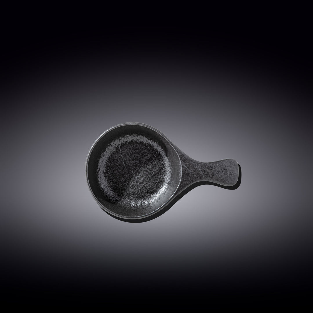 Wilmax Monolith Baking Dish with Handle 16 x 10 cm 200 ml – Black SlateStone