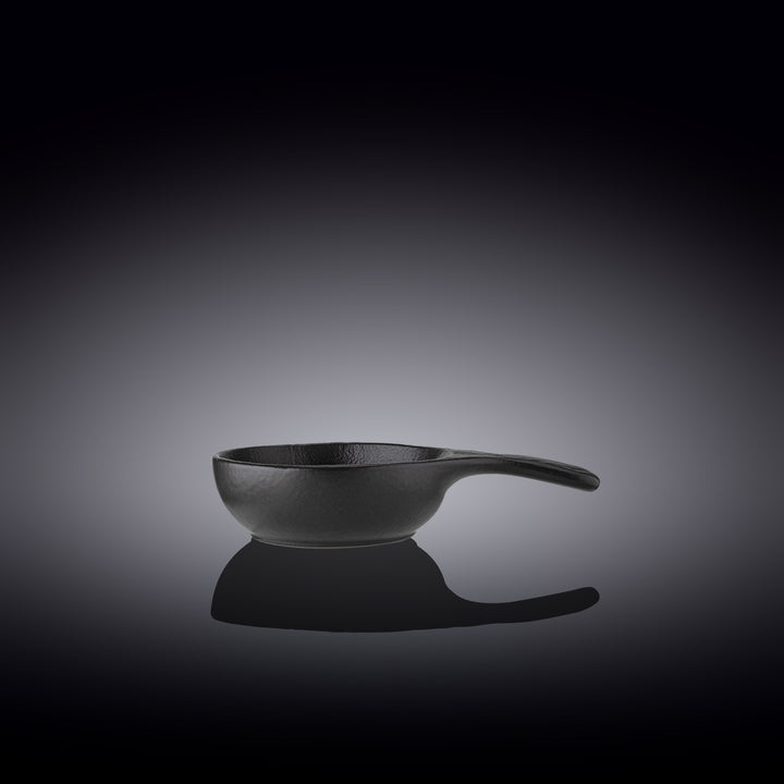 Wilmax Monolith Baking Dish with Handle 16 x 10 cm 200 ml – Black SlateStone – view 2