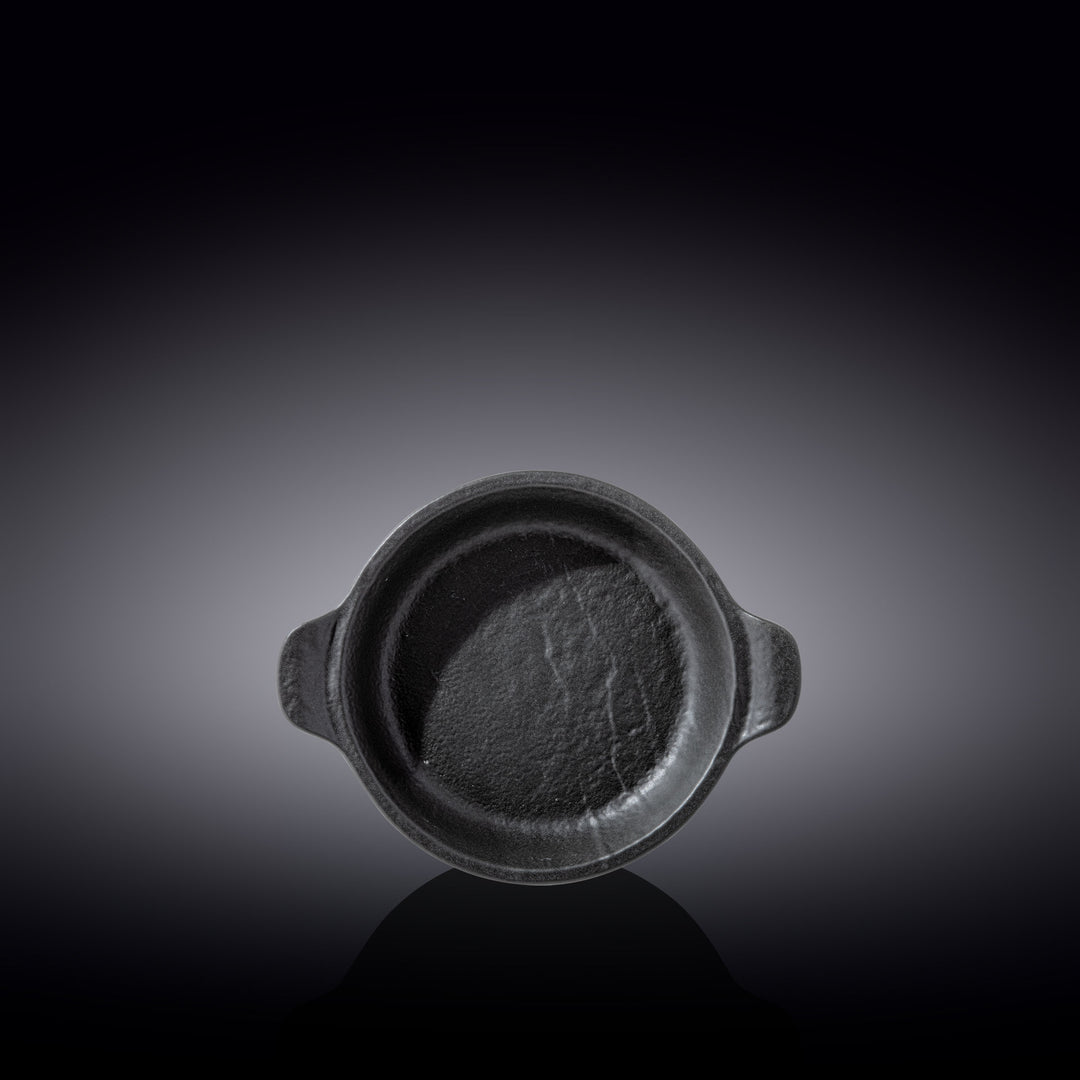 Wilmax Monolith Round Baking Dish 18.5 x 15 cm – Black SlateStone