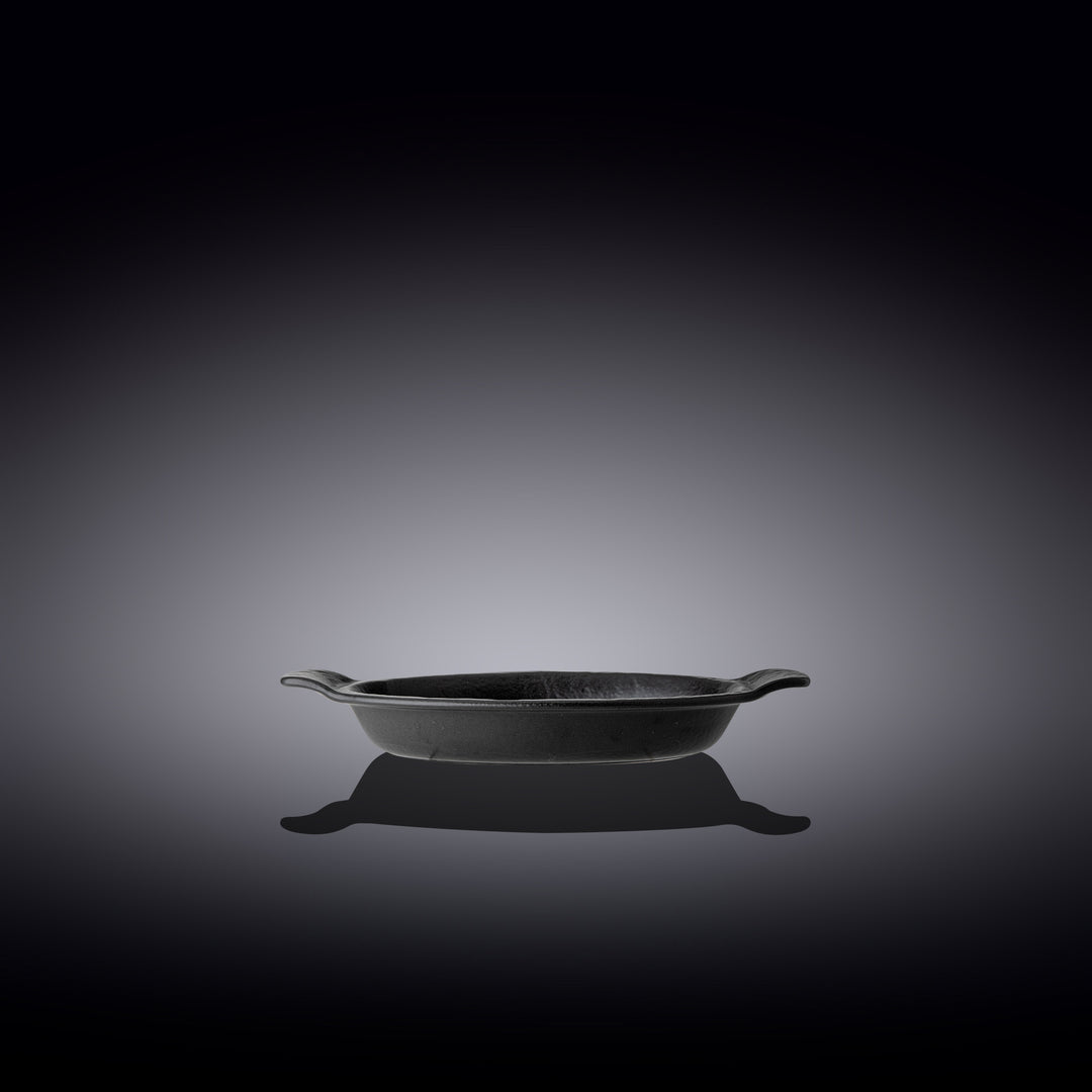 Wilmax Monolith Round Baking Dish 18.5 x 15 cm – Black SlateStone – view 2