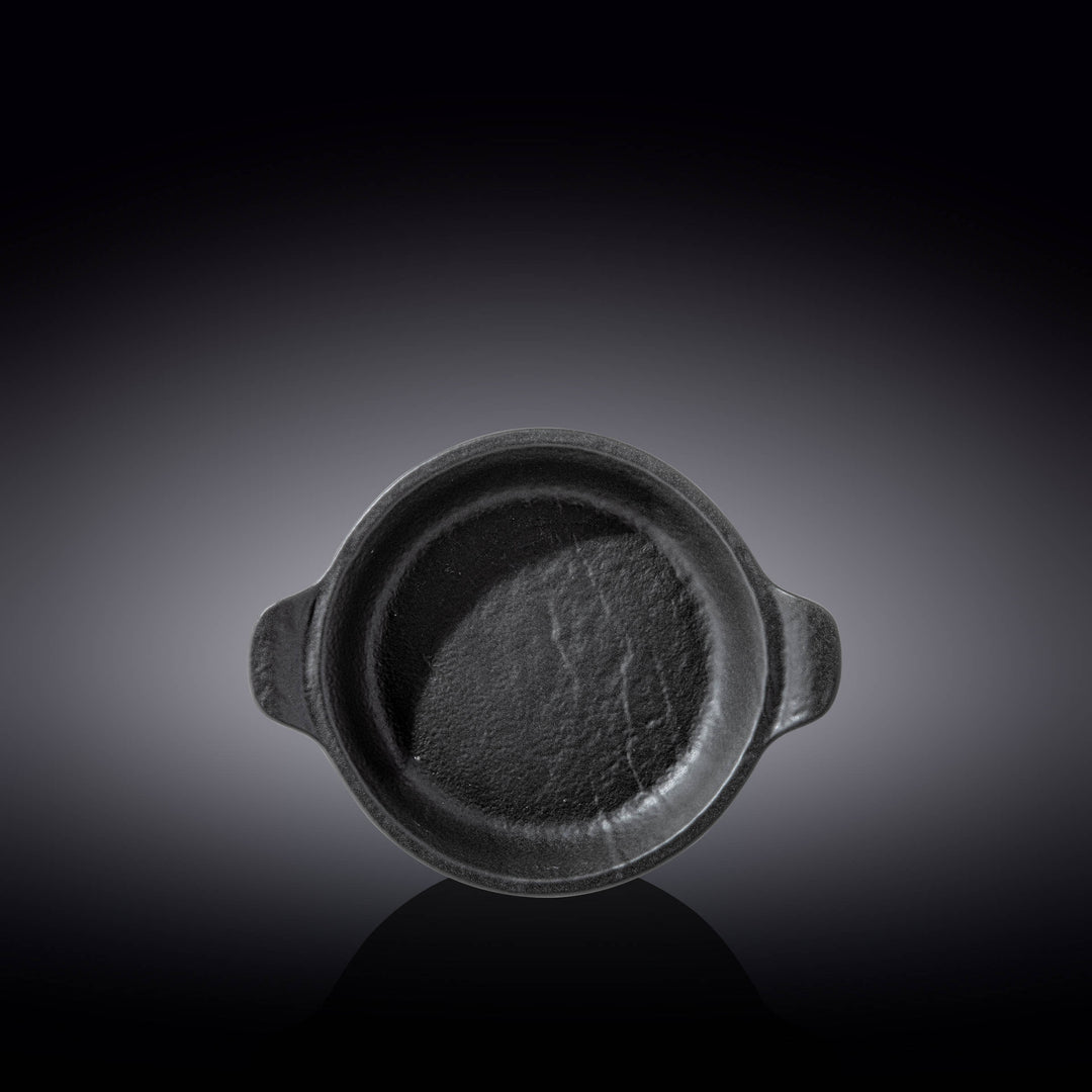 Wilmax Monolith Round Baking Dish 21.5 x 17.5 cm – Black SlateStone