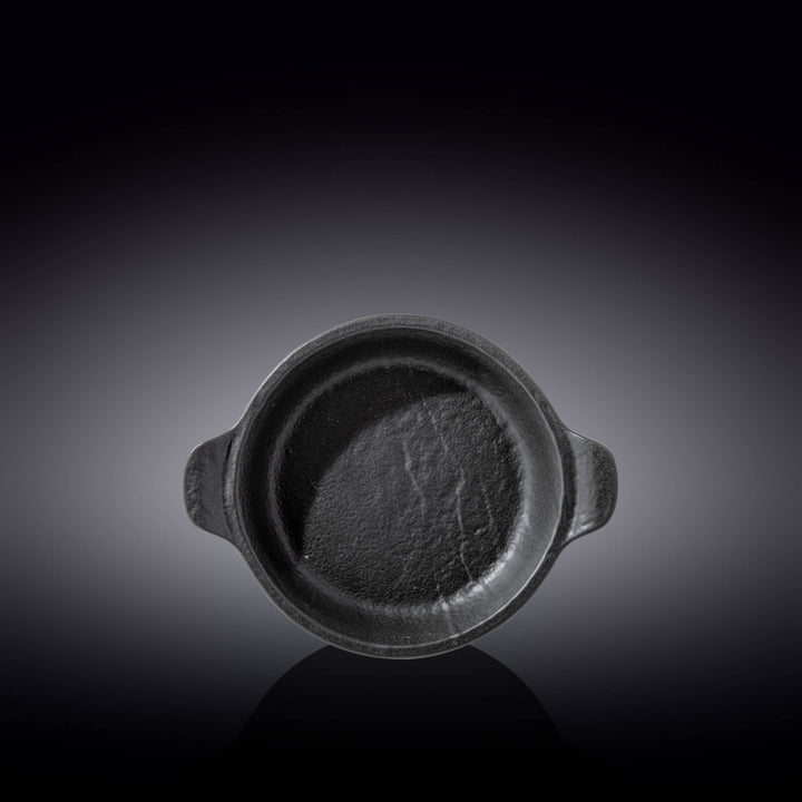 Wilmax Monolith Round Baking Dish 21.5 x 17.5 cm – Black SlateStone