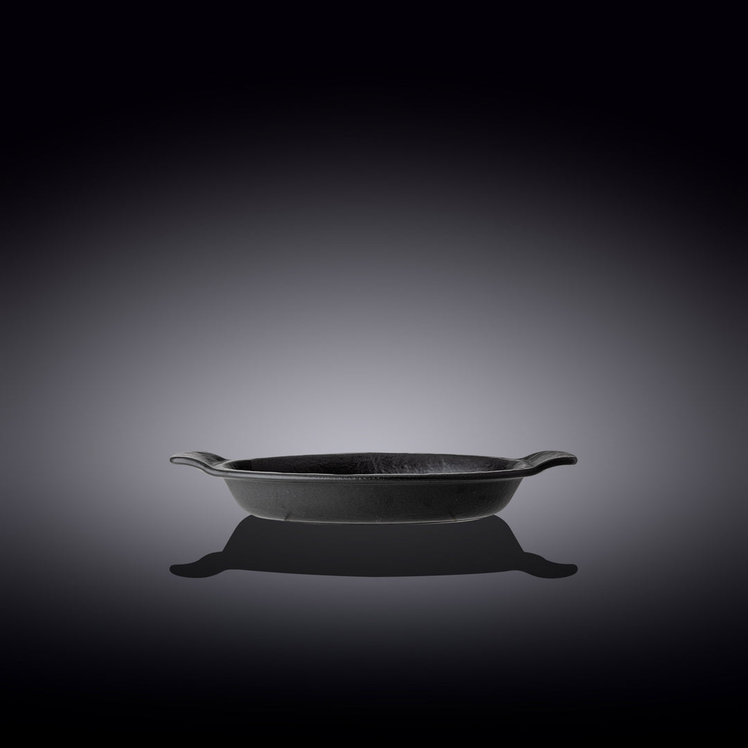 Wilmax Monolith Round Baking Dish 21.5 x 17.5 cm – Black SlateStone – view 4