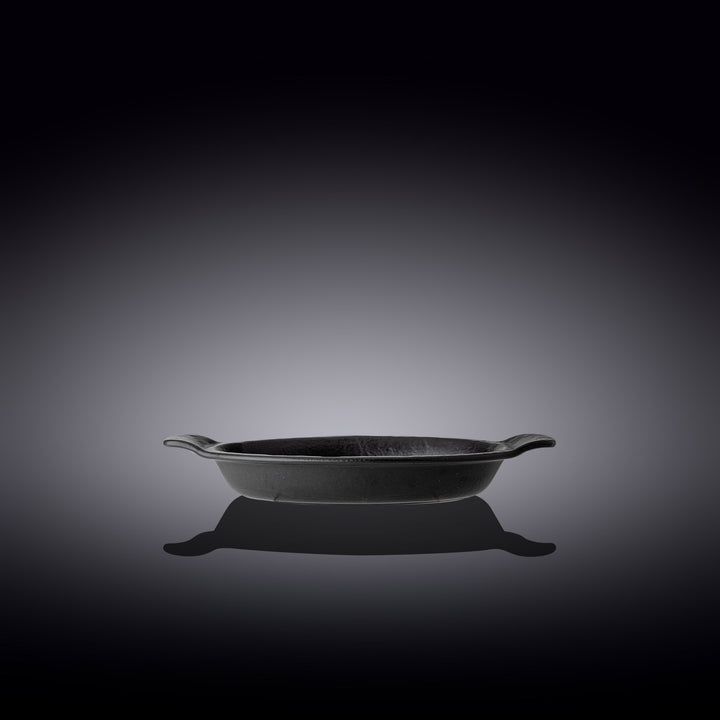 Wilmax Monolith Round Baking Dish 21.5 x 17.5 cm – Black SlateStone – view 4