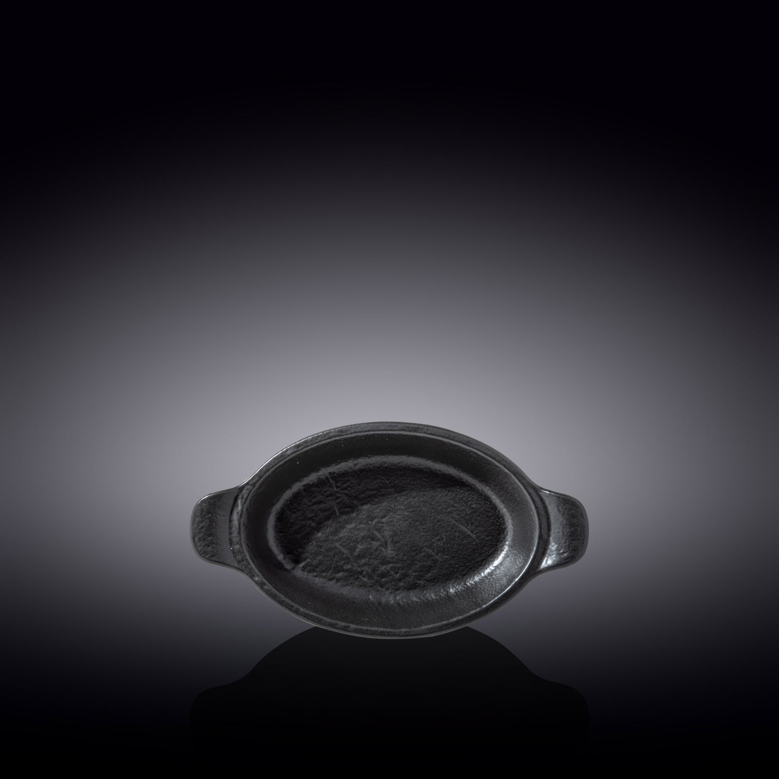 Wilmax Monolith Oval Baking Dish 20.5 x 11.5 cm – Black SlateStone