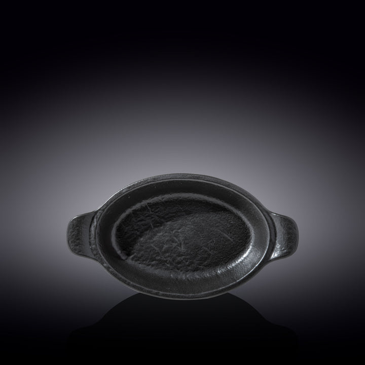 Wilmax Monolith Oval Baking Dish 28 x 16 cm – Black SlateStone