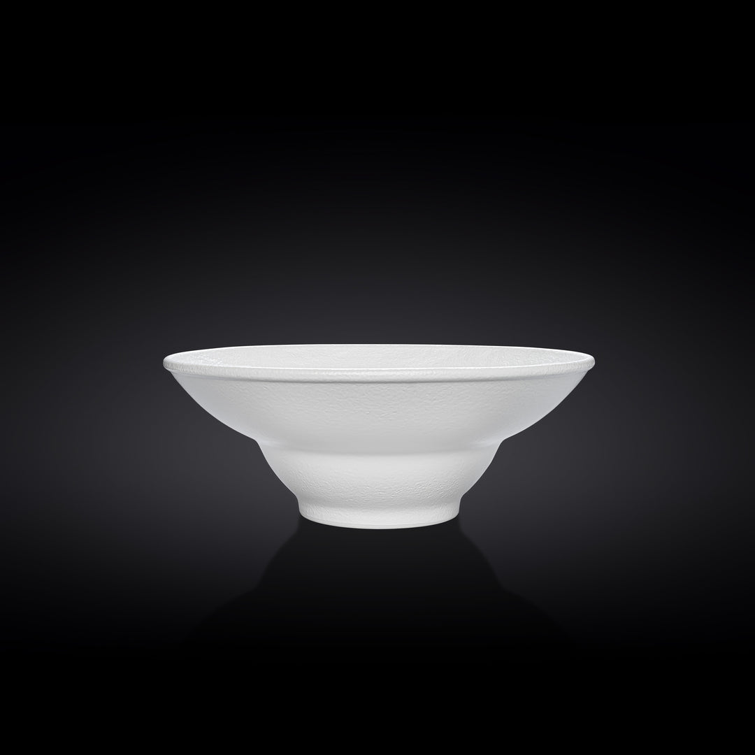 Wilmax Monolith Deep Plate 22.5 cm 1100 ml – White Matt WhiteStone – view 6
