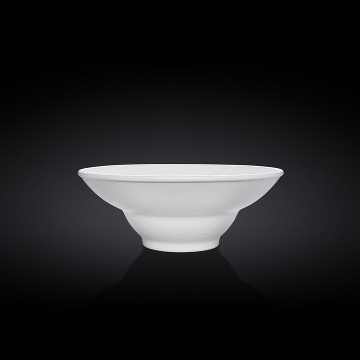 Wilmax Monolith Deep Plate 22.5 cm 1100 ml – White Matt WhiteStone – view 6