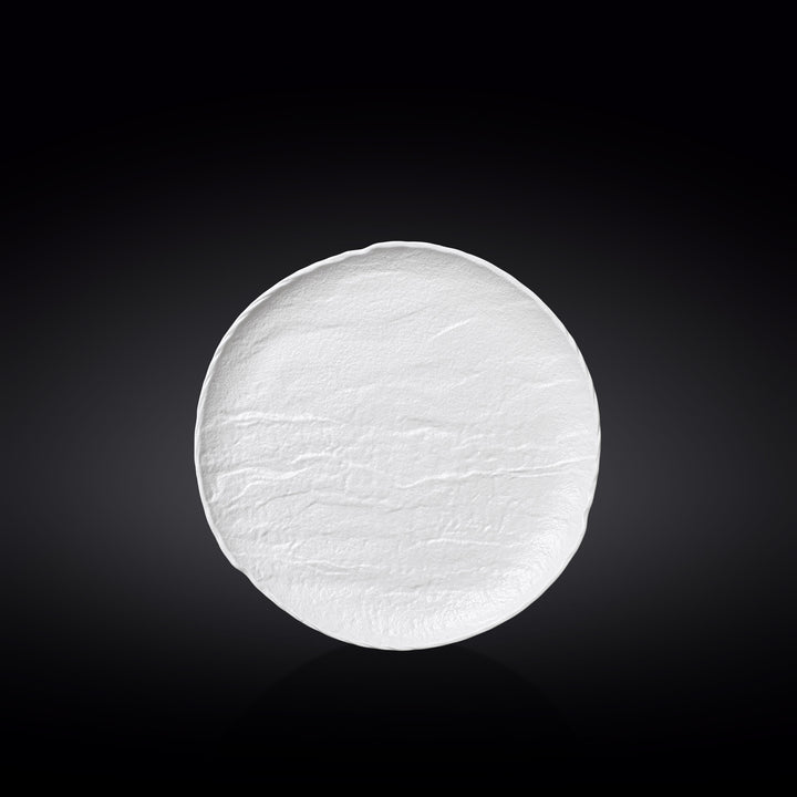 Wilmax Monolith Round Plate 20 cm – White Matt WhiteStone