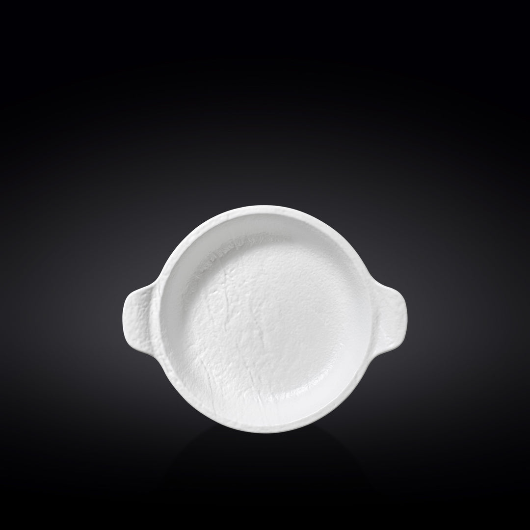 Wilmax Monolith Round Baking Dish 28 x 22.5 cm – White Matt WhiteStone