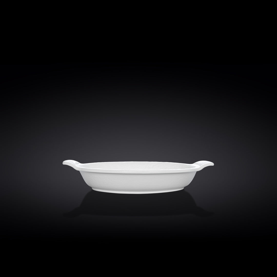 Wilmax Monolith Round Baking Dish 28 x 22.5 cm – White Matt WhiteStone – view 8
