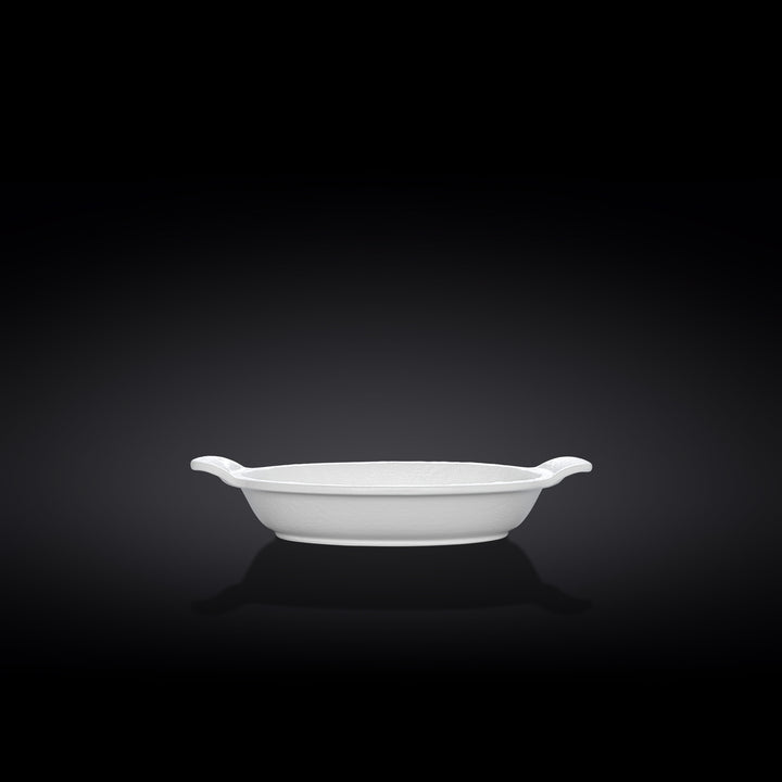 Wilmax Monolith Oval Baking Dish 28 x 16 cm – White Matt WhiteStone – view 8