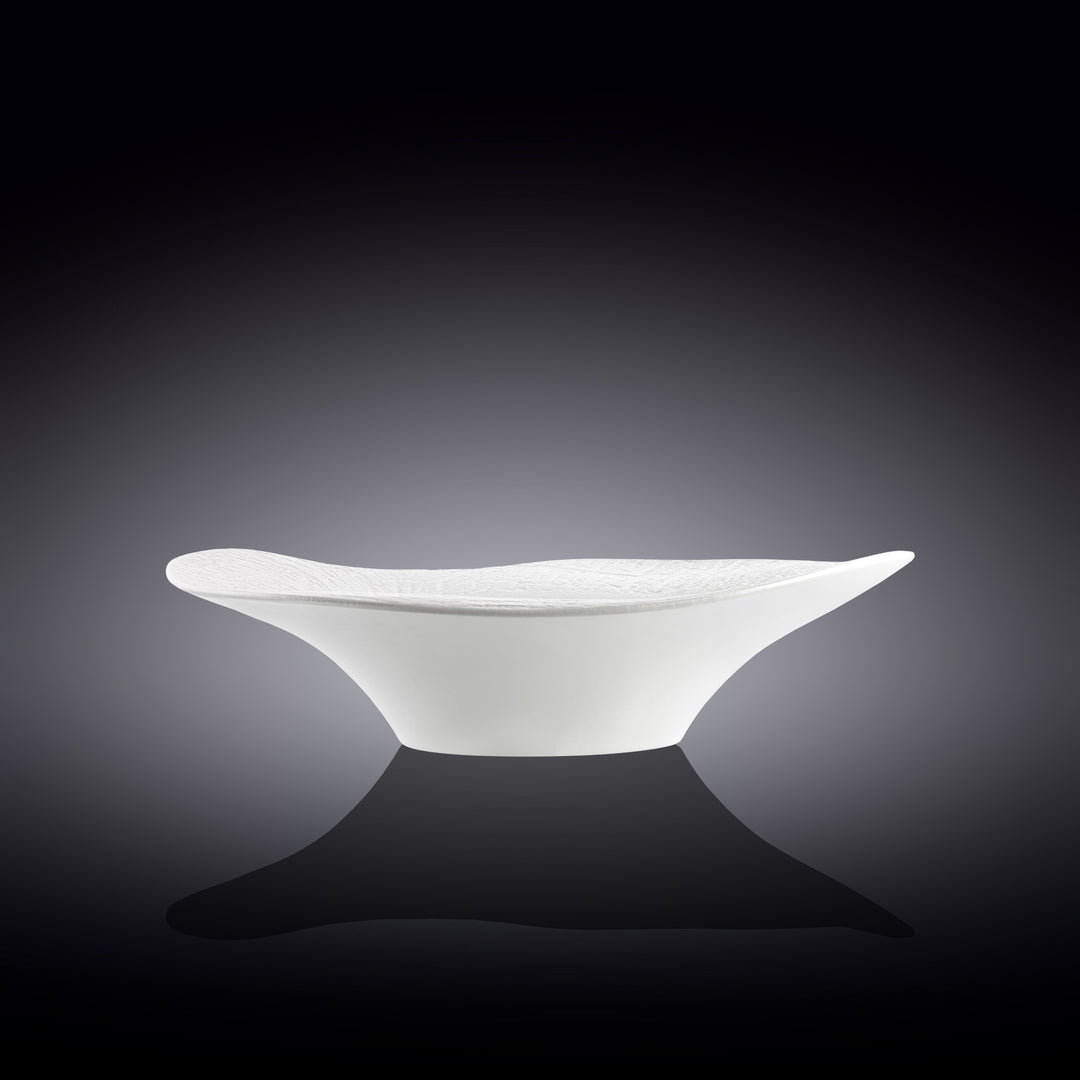 Wilmax Monolith Wavy Deep Plate 25 cm 500 ml – White Matt WhiteStone – view 6