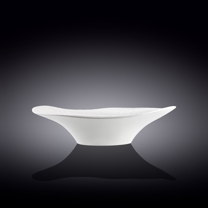 Wilmax Monolith Wavy Deep Plate 25 cm 500 ml – White Matt WhiteStone – view 6