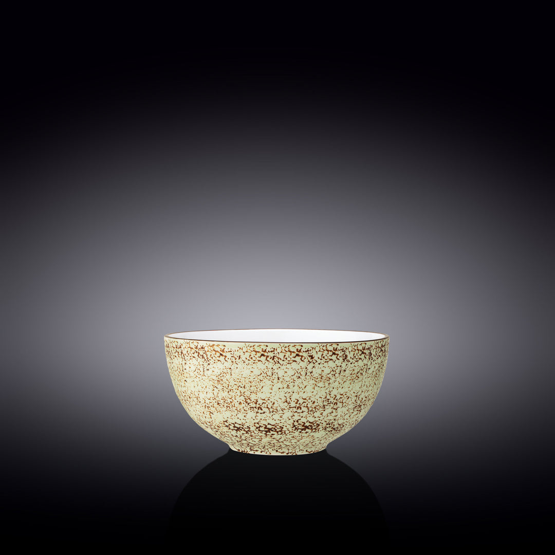 Wilmax Color Boom Splash Porcelain Bowl – 600 ml - Pistachio - WL-667130/A