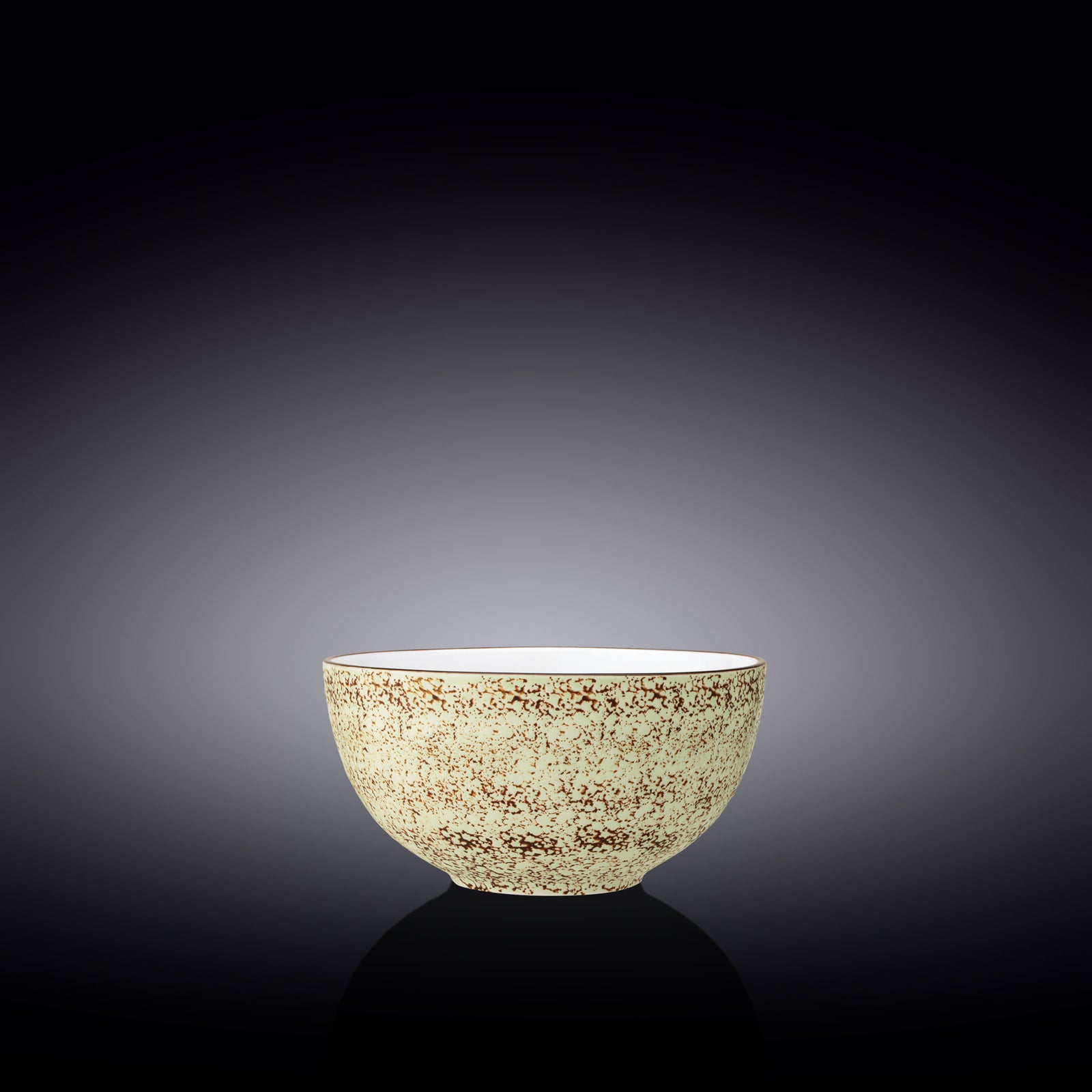 Wilmax Color Boom Splash Porcelain Bowl – 600 ml - Pistachio - WL-667130/A