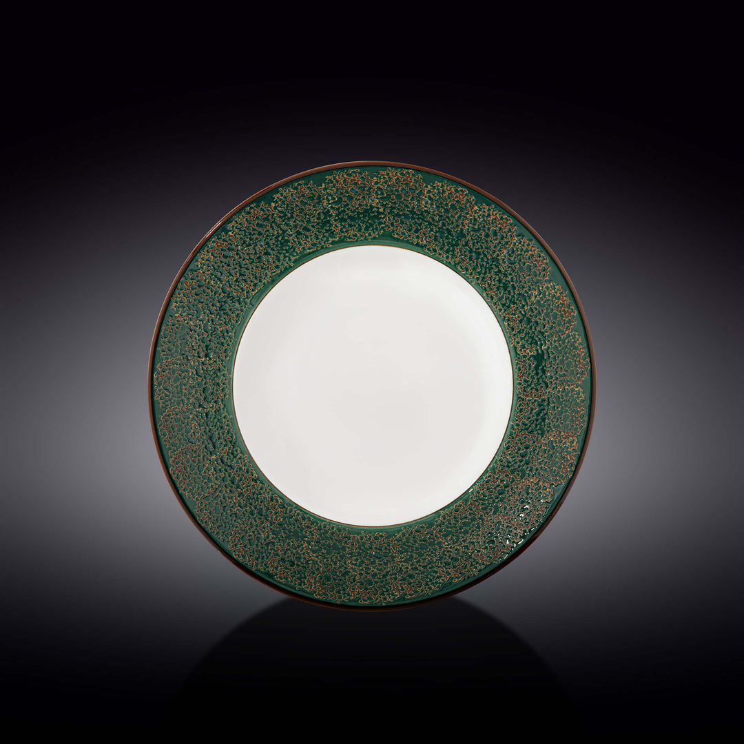Wilmax Color Boom Splash Pasta Plate – 350 ml Fine Porcelain - Green - WL-667527/A