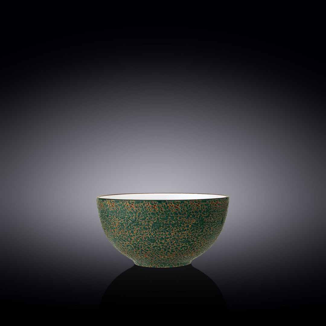 Wilmax Color Boom Splash Porcelain Bowl – 600 ml - Green - WL-667530/A