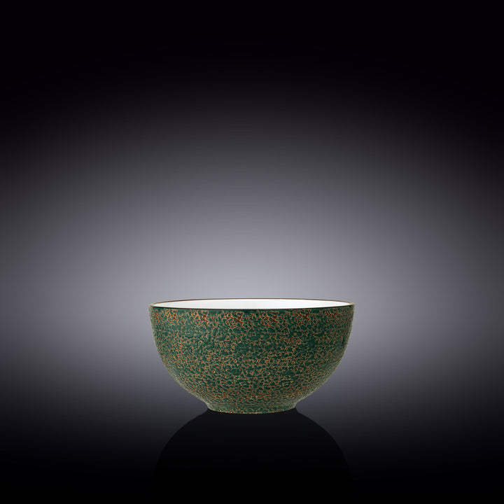 Wilmax Color Boom Splash Porcelain Bowl – 600 ml - Green - WL-667530/A