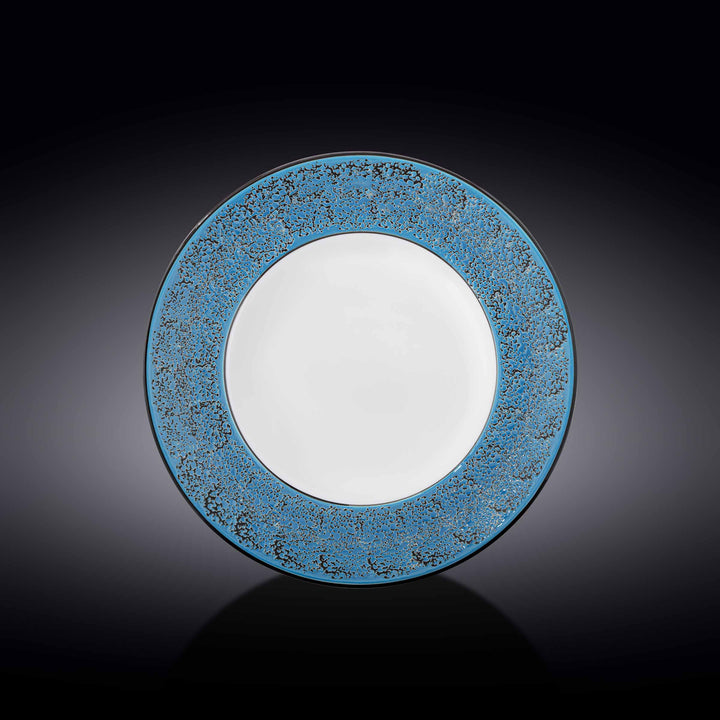 Wilmax Color Boom Splash Pasta Plate – 350 ml Fine Porcelain - Blue - WL-667627/A