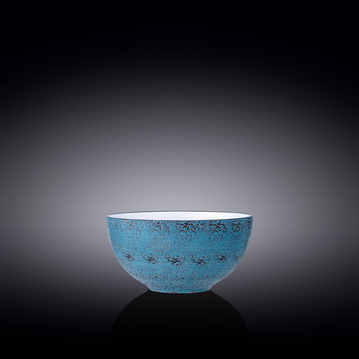 Wilmax Color Boom Splash Porcelain Bowl – 600 ml - Blue - WL-667630/A
