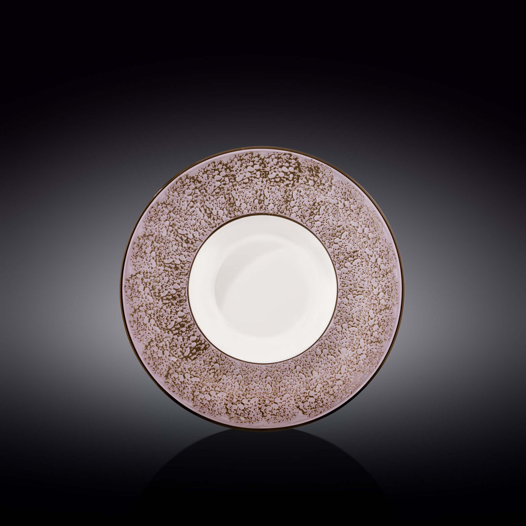 Wilmax Color Boom Splash Deep Plate – Large Porcelain Serving Plate - Lavender - WL-667723/A