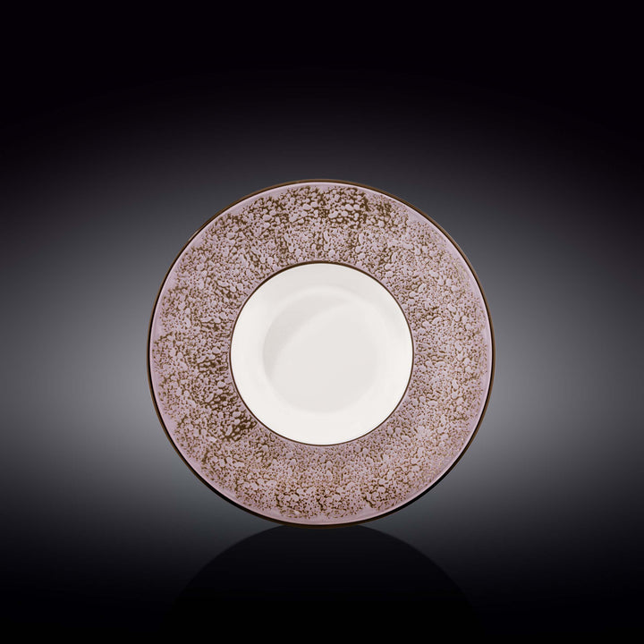 Wilmax Color Boom Splash Deep Plate – Large Porcelain Serving Plate - Lavender - WL-667723/A