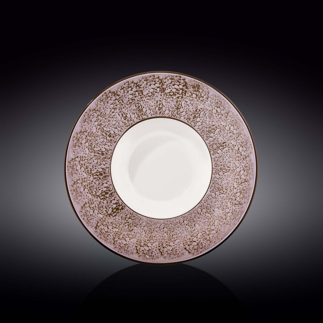 Wilmax Color Boom Splash Deep Plate – Large Porcelain Serving Plate - Lavender - WL-667724/A