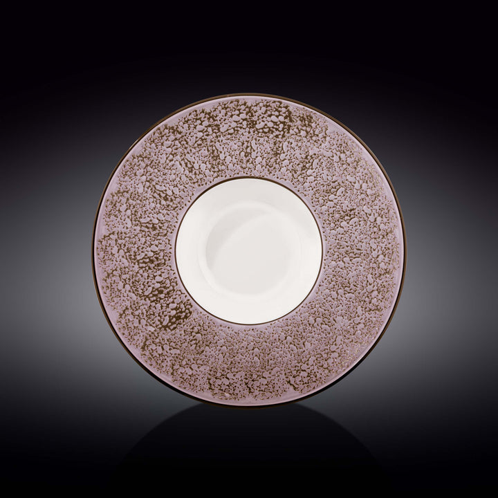 Wilmax Color Boom Splash Wide Deep Plate – 27 cm Porcelain Plate - Lavender - WL-667726/A