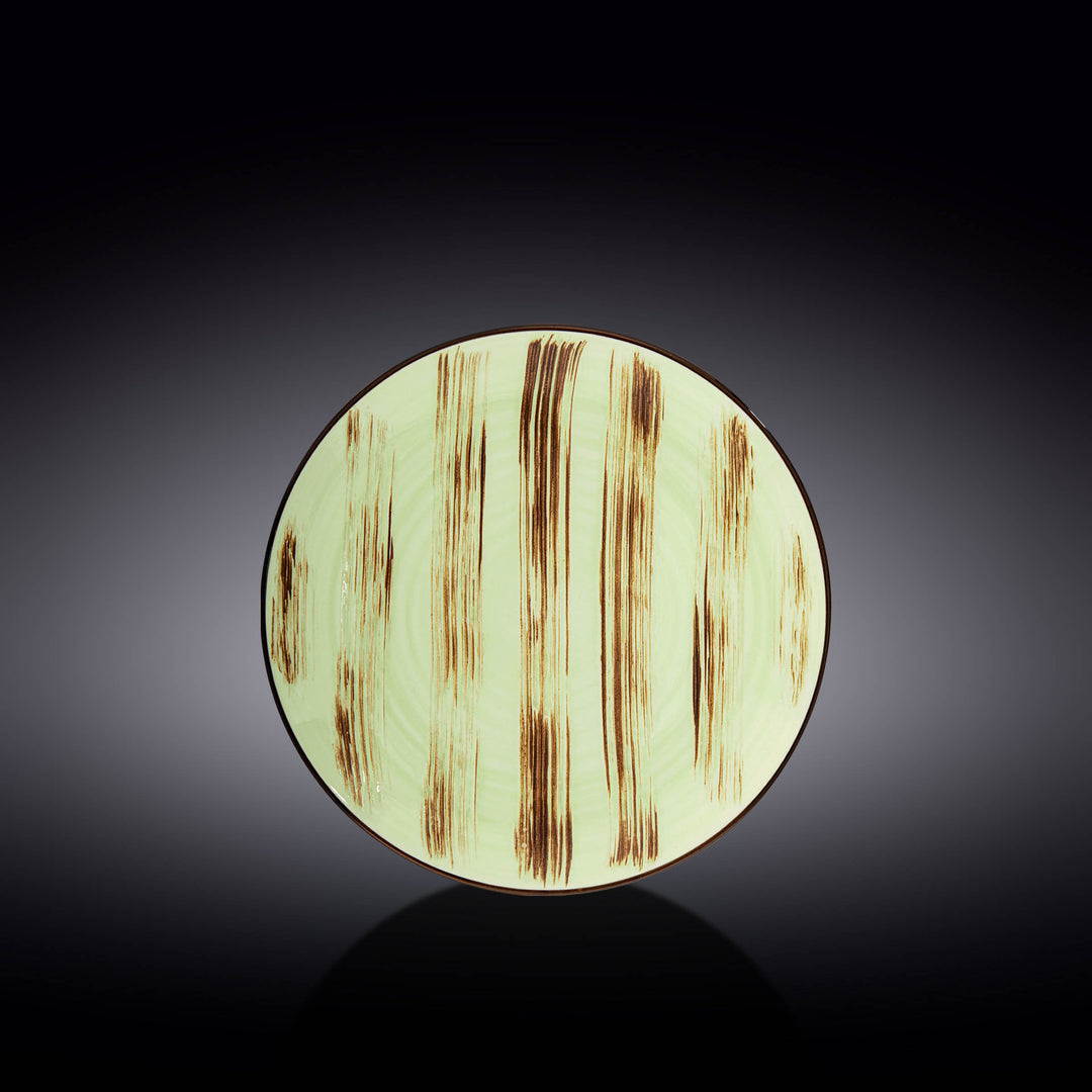 Wilmax Color Boom Scratch Round Plate – Fine Porcelain Dinnerware - Pistachio - WL-668112/A
