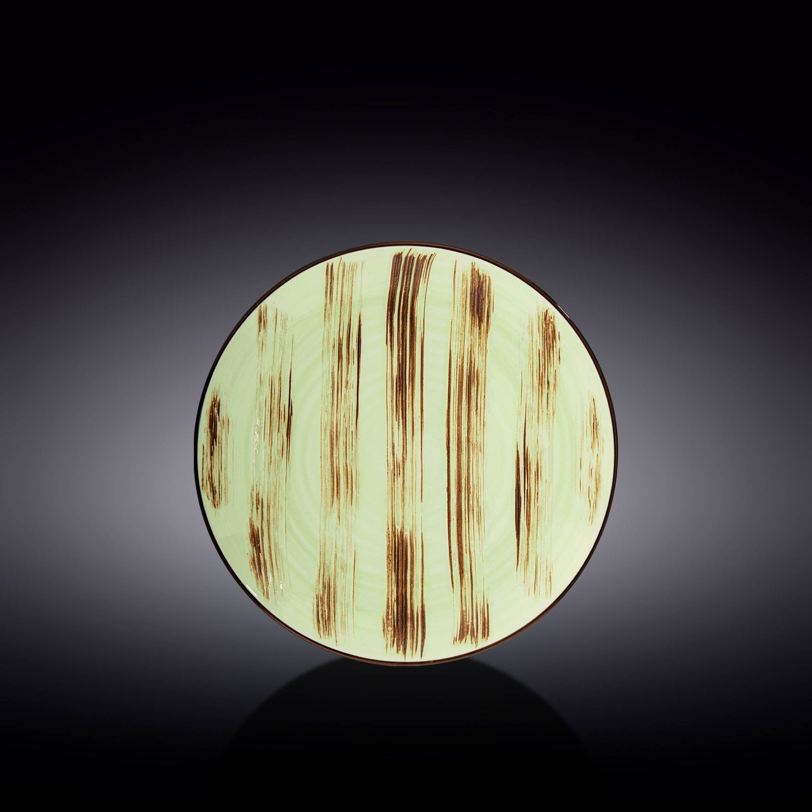 Wilmax Color Boom Scratch Round Plate – Fine Porcelain Dinnerware - Pistachio - WL-668112/A