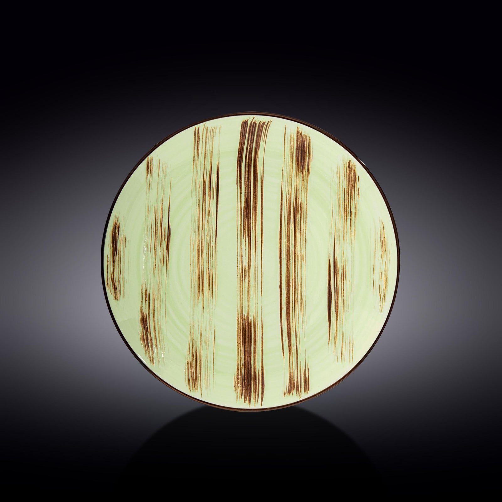Wilmax Color Boom Scratch Round Plate – Fine Porcelain Dinnerware - Pistachio - WL-668114/A