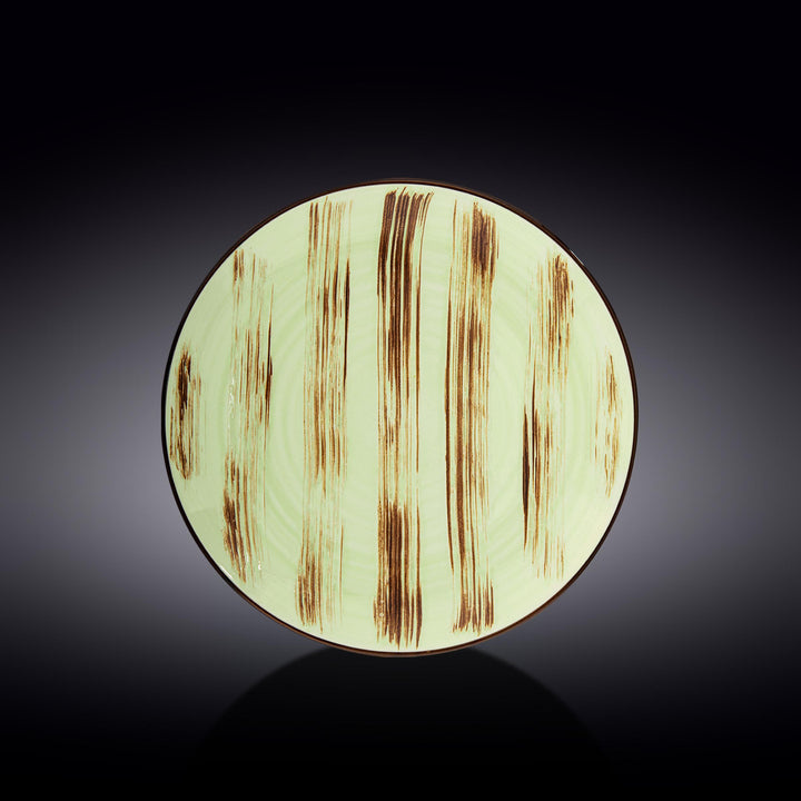Wilmax Color Boom Scratch Round Plate – Fine Porcelain Dinnerware - Pistachio - WL-668114/A