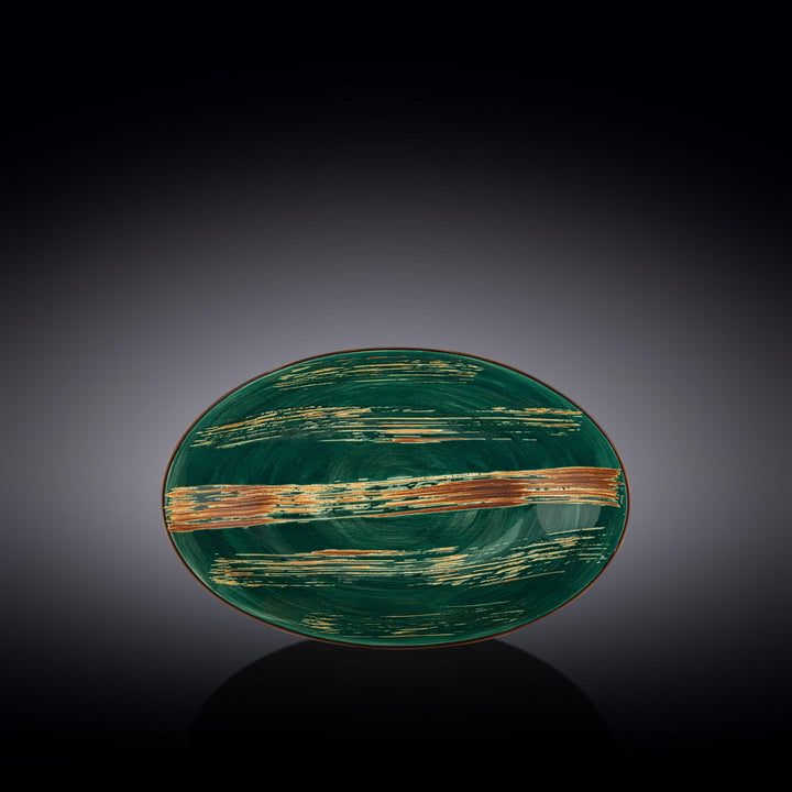 Wilmax Color Boom Scratch Oval Bowl – 25 x 16.5 x 6 cm - Green - WL-668540/A