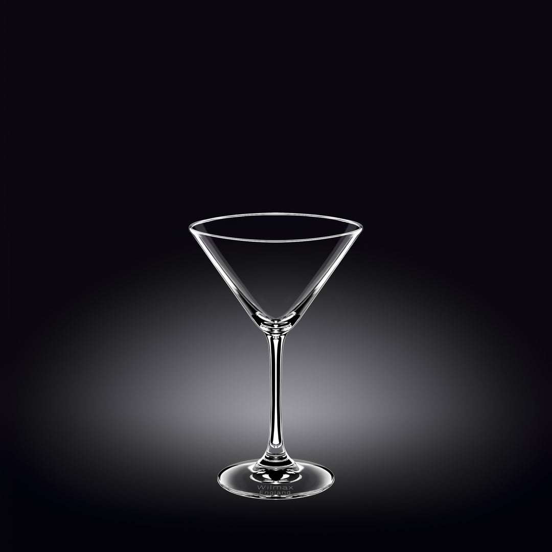 Wilmax Crystalline Martini Glass – 270 ml