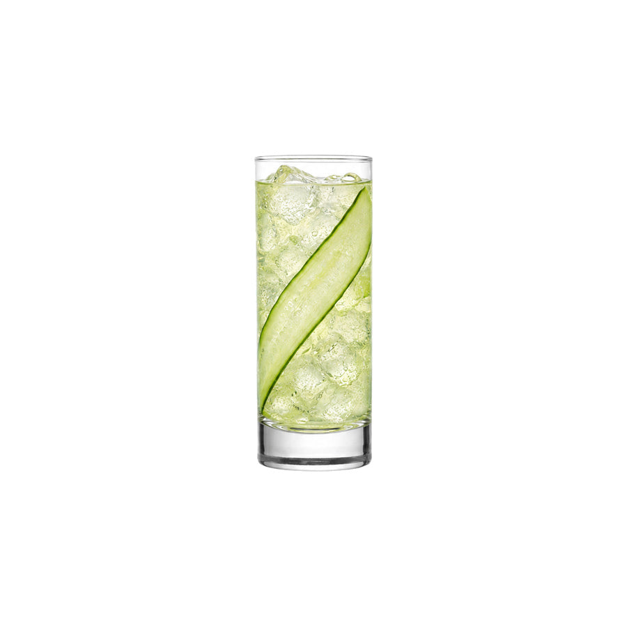 Uniglass Classico Highball Water Glass – 33 cl with styled drink