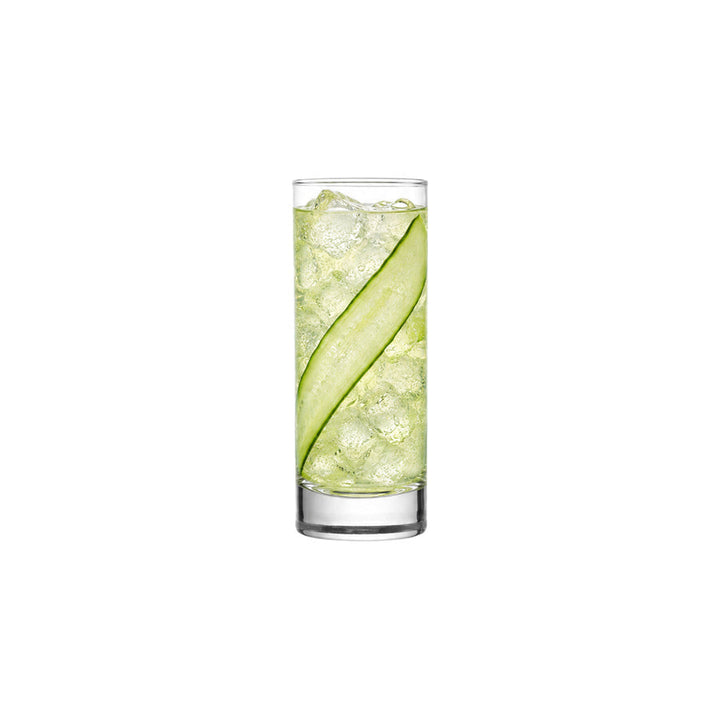 Uniglass Classico Highball Water Glass – 33 cl with styled drink
