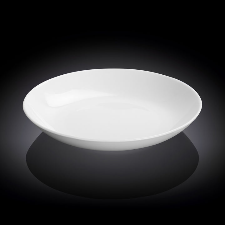Wilmax White Round Deep Plate &amp; Platter - 23 cm